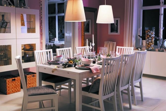 Stół + krzesła = jadalnia