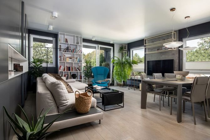 Apartament z widokiem na park