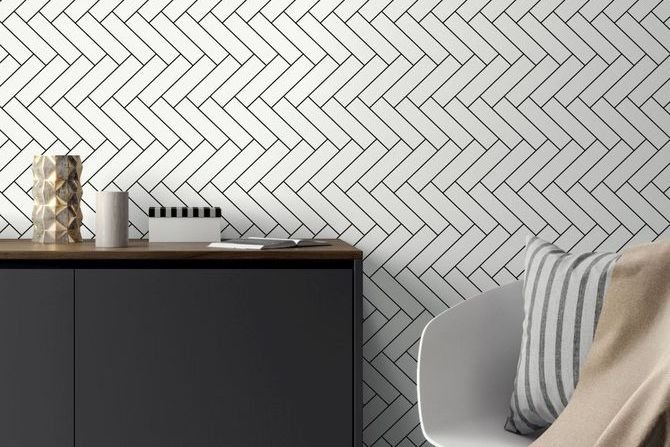 Geometria i art deco. Nowe wzory tapet