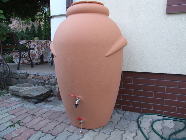 Pierwsza deszczówka zebrana