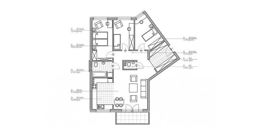 Architekt radzi. Jedno mieszkanie – dwa warianty funkcjonalne