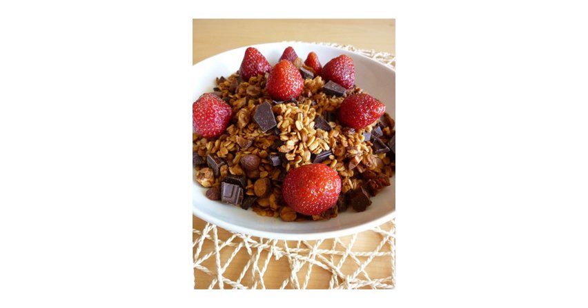 Granola z czekoladą