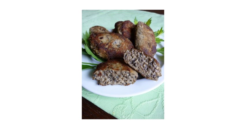 Kotlety mięsno-pieczarkowe