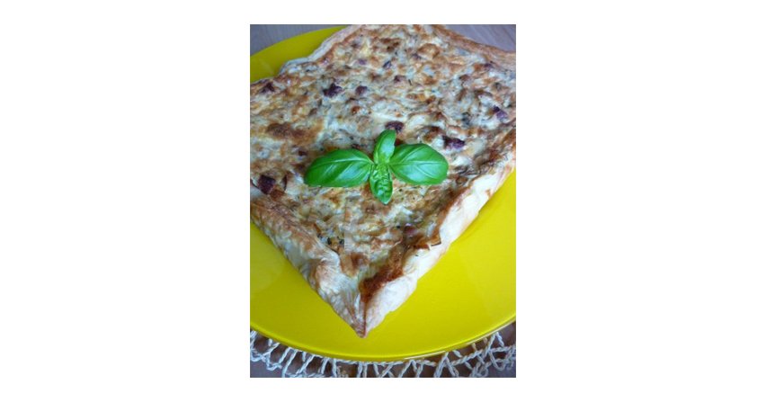 Kwadratowa tarta porowa
