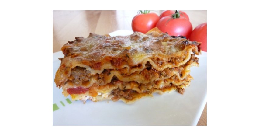 Lasagne z mięsem i mascarpone