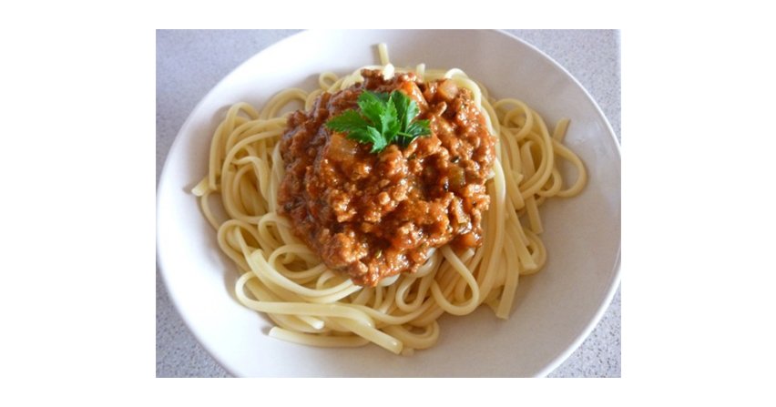 Spaghetti bolognese