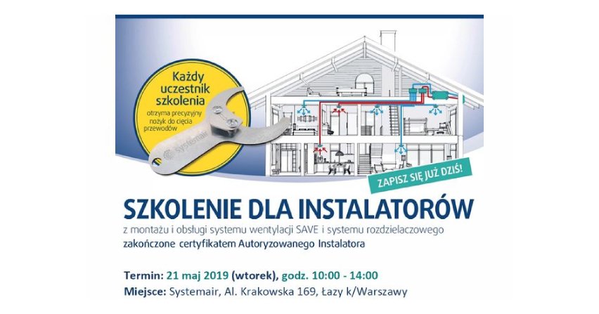 Bezpłatne szkolenia dla instalatorów