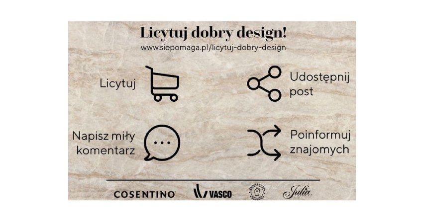 Licytuj dobry design i pomagaj polskiej służbie zdrowia