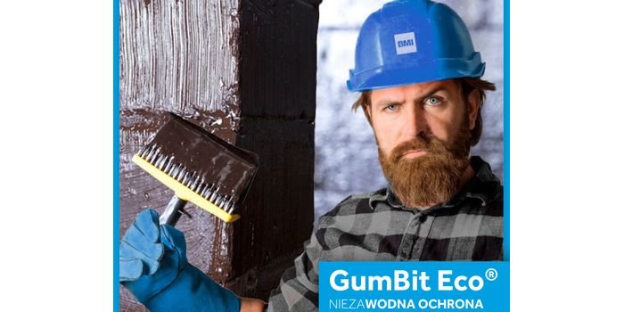 Nowość – GumBit Eco do hydroizolacji fundamentów i dachów