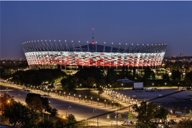 Rozwiązania od D+H wykorzystywane na polskich stadionach