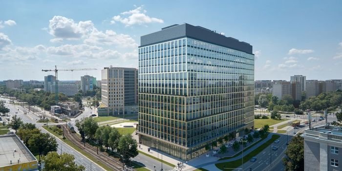 Niskoemisyjny beton Vertua® w warszawskim biurowcu P180