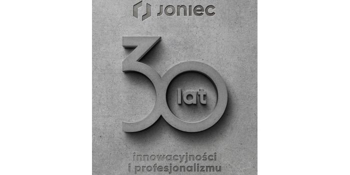 30-lecie działalności firmy JONIEC®