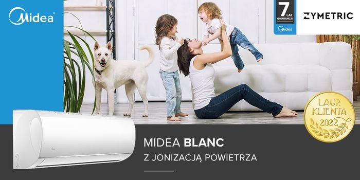 Klimatyzatory Midea z jonizatorem powietrza