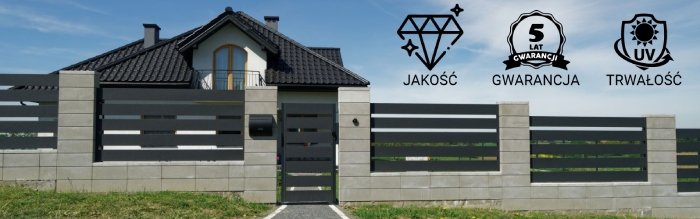 Ogrodzenie z blachy giętej – czy warto? - galeria