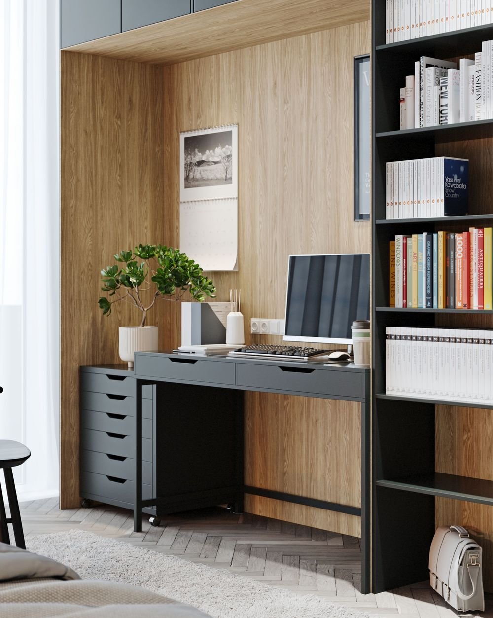 Sposób na homeoffice, czyli jak zaaranżować przestrzeń do pracy w domu - galeria