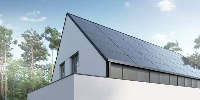 Efektywnie energetyczny dach solarny