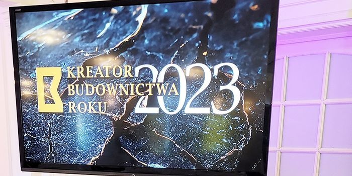 Mieczysław Joniec oraz firma z tytułami Kreator Budownictwa Roku 2023