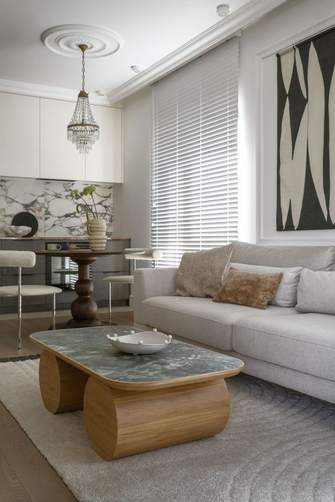 Apartament na warszawskim Mokotowie. Trochę paryski, trochę śródziemnomorski - galeria