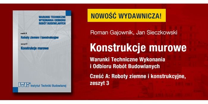 Roboty ziemne i konstrukcyjne – konstrukcje murowe