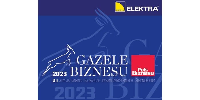 Gazela Biznesu 2023 dla ELEKTRY