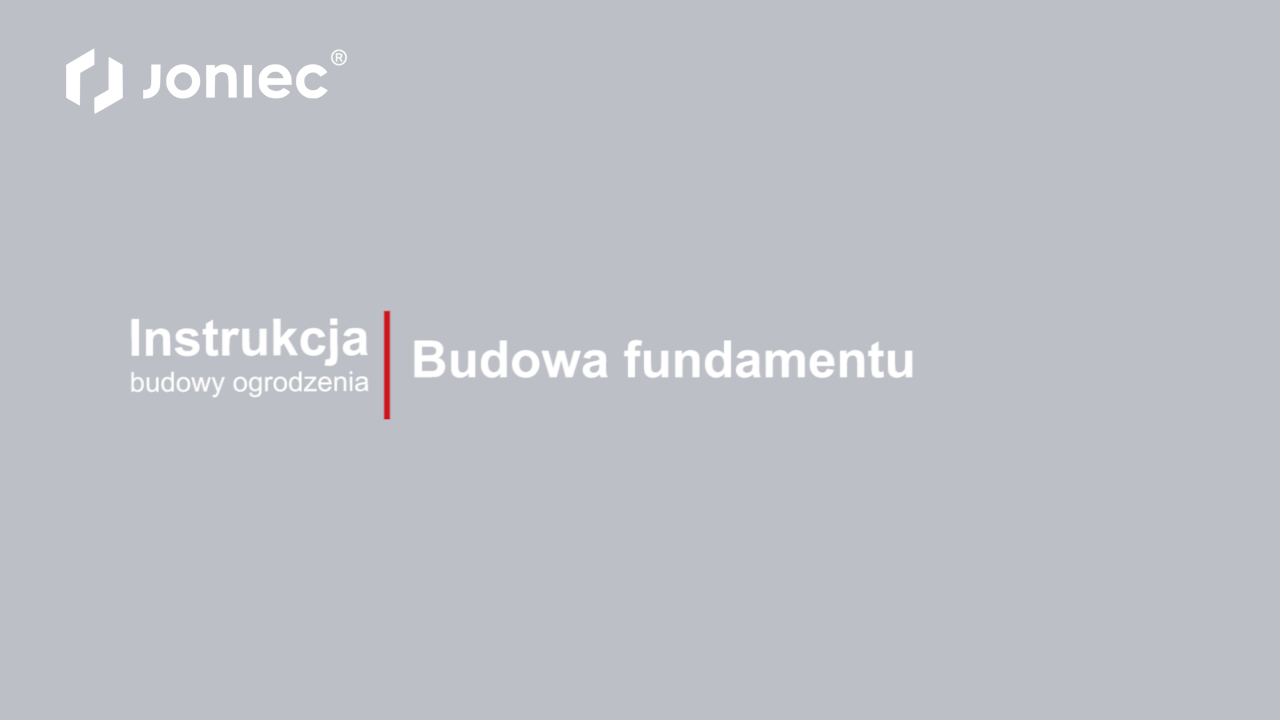 JONIEC ROMA – budowa fundamentu