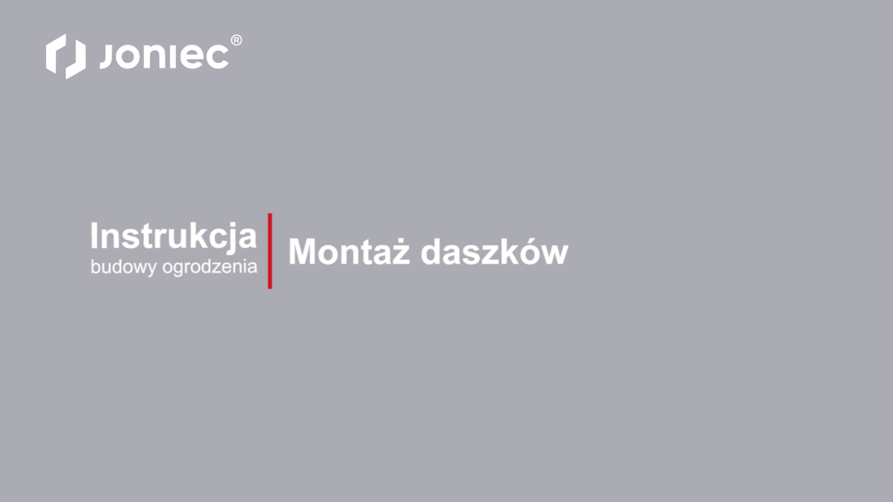JONIEC ROMA – montaż daszków