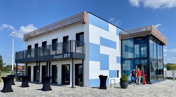Modułowy blok pasywny w Toruniu: nowoczesne rozwiązania z pompą ciepła De Dietrich