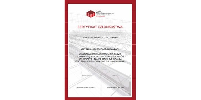 Firmy z certyfikatem DAFA – dziewiąta edycja kampanii