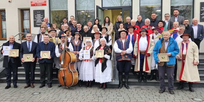 Wyróżnienie Złoty Ryś promujące Beskid Wyspowy dla Mieczysława Jońca
