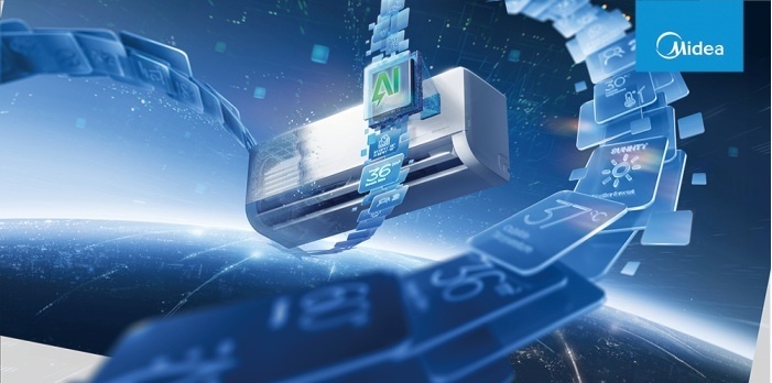 Midea Solstice – klimatyzacja przyszłości z technologią AI EcoMaster