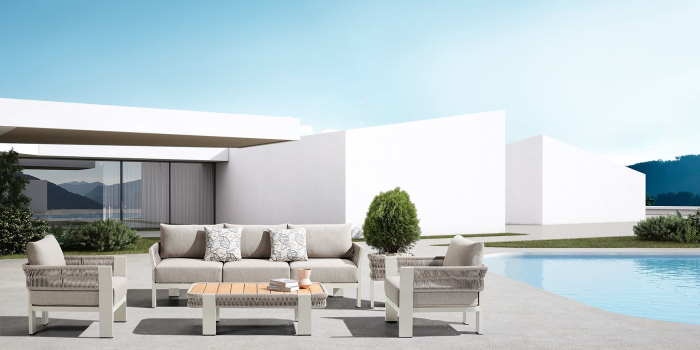Modne meble ogrodowe w każdym stylu – 5 trendów na balkon, taras i do ogrodu