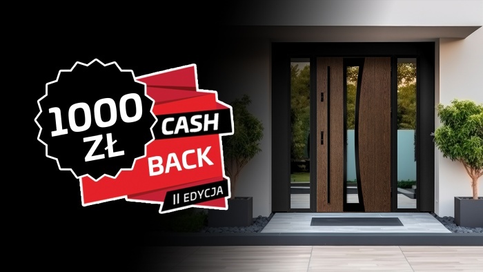 ERKADO uruchamia kolejną edycję programu CASHBACK. Do zdobycia 1000 zł zwrotu za zakup drzwi