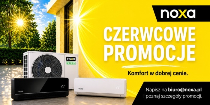 Czerwiec z NOXA – dodatkowe urządzenia za 1 zł netto