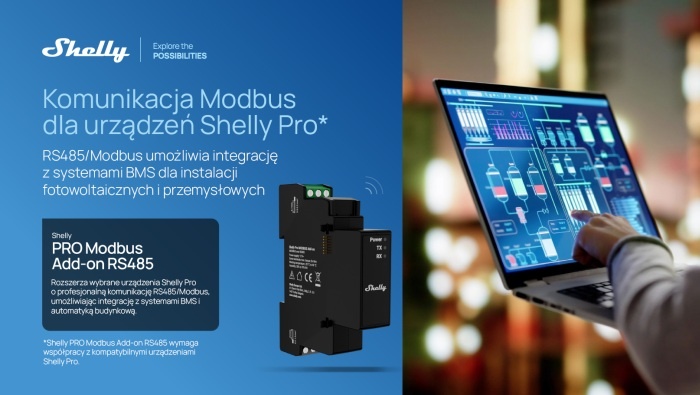 Cztery nowe urządzenia Shelly zwiększają możliwości inteligentnych domów i profesjonalnych instalacji