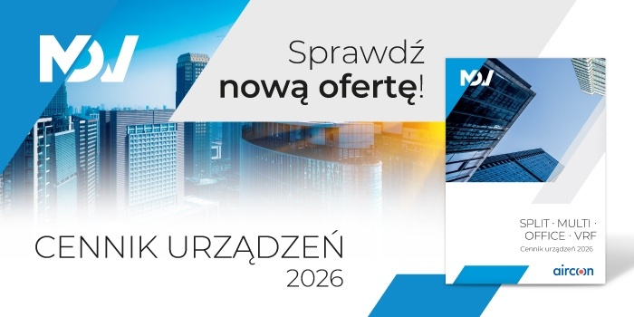 Aktualizacja cennika MDV od 1 września 2026 r.