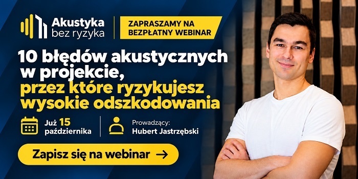Hałas w domu może słono kosztować. Bezpłatny webinar już w czwartek, 15 października