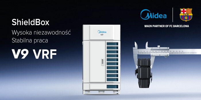 Midea Shield Box 2.0 – ochrona elektroniki systemu VRF V9