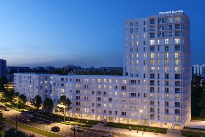 Rośnie zainteresowanie większymi mieszkaniami
Fot. Biały Dom na warszawskim Tarchominie