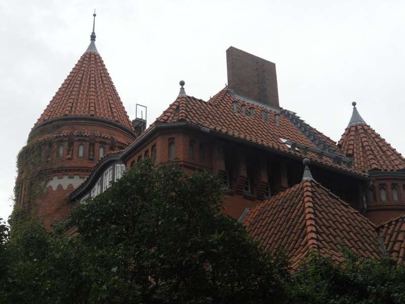 Dach budynku, Berlin