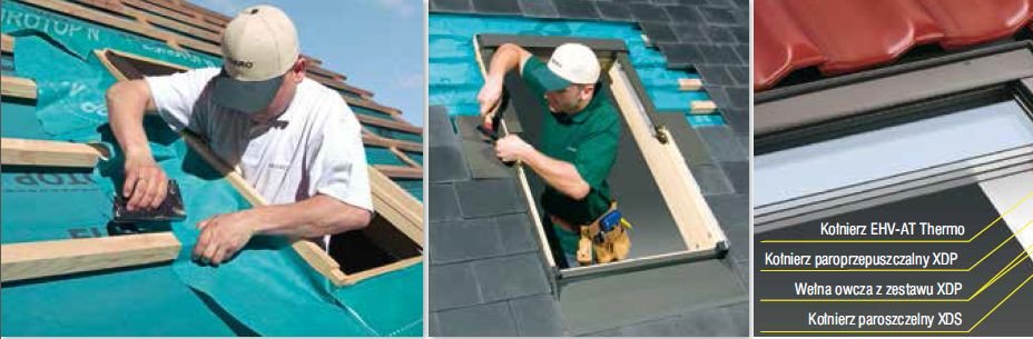 Szczelny, ciepły montaż okien dachowych z zastosowaniem rozwiązań systemowych