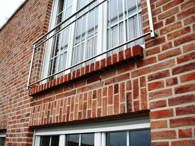 Elewacja z cegły NELISSEN Robinia