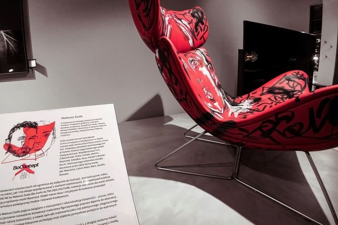 Fotel Imola według projektu Mateusza SudyFot. BoConcept