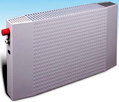 Convector GC – grzejnik konwekcyjny dolnozasilany, miedziane wężownice i aluminiowe ożebrowanie