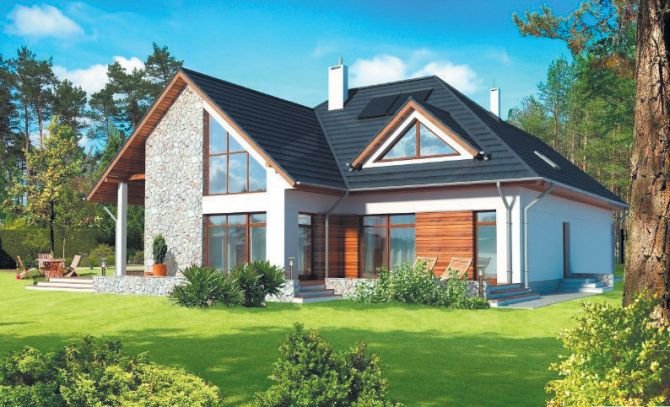 Projekt domu "Avalon"Fot. Lipińscy Domy