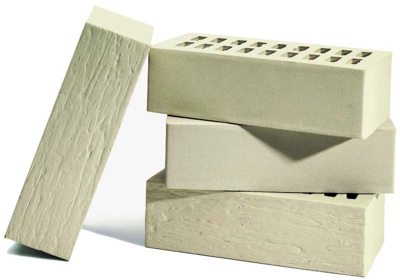 Biały klinkier produkowany jest z dodatkiem kaolinitu - minerału, z którego wytwarza się m.in. porcelanę.