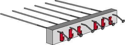 Rys. 1. Systemowy element wspornikowy balkonu
z ociepleniem