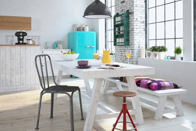 Tikkurila Optiva White - odcień Arctic nawiązujący do stylu skandynawskiego