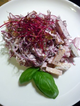 salatka z kielkami buraka
