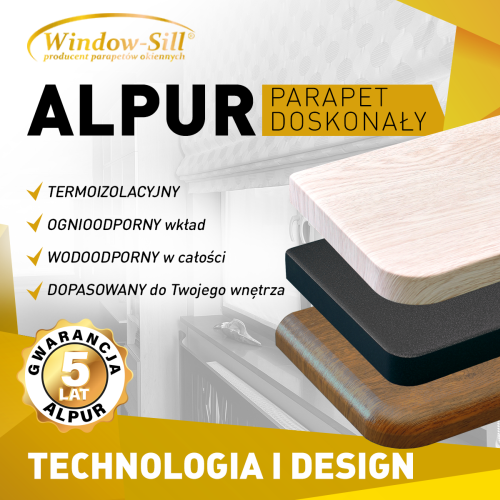 cieply parapet alur window sill