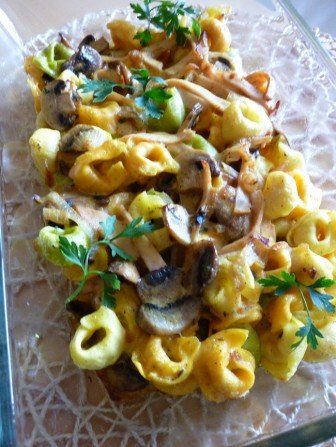 tortellini zapiekane